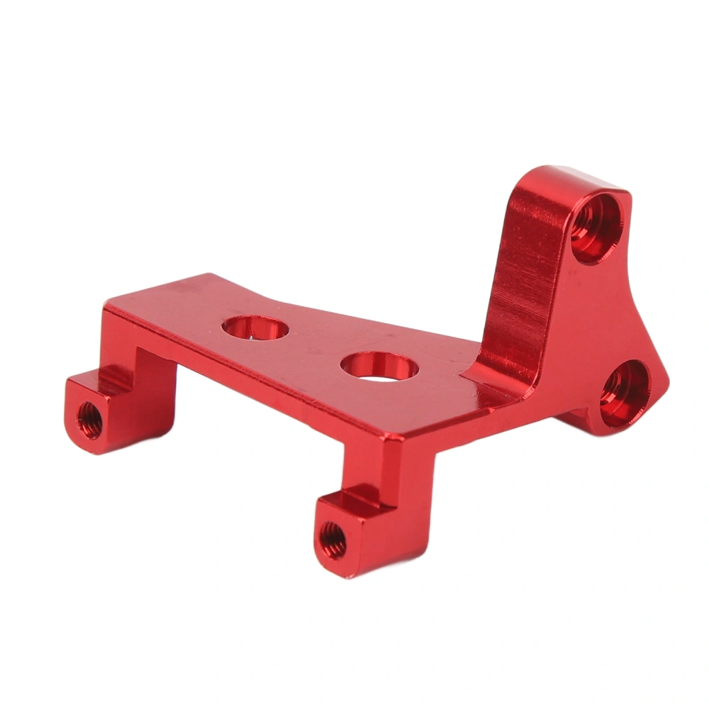 RC Servo Fixing Seat Lightweight Rugged RC Servo Fixing Mount Replacement for Traxxas 1/10 Remote Control Climbing Car Red