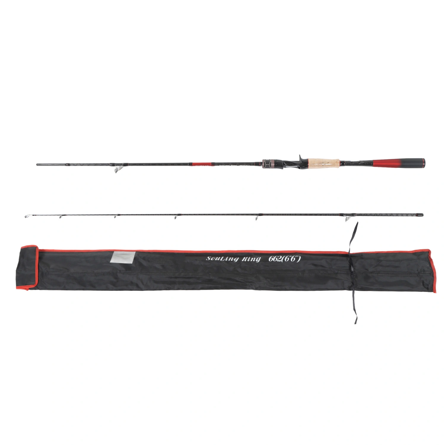 ML Action Fishing Rods Lure Pole High Sensitivity Fishing Lure Rods Carbon Fishing Rods 1.98m