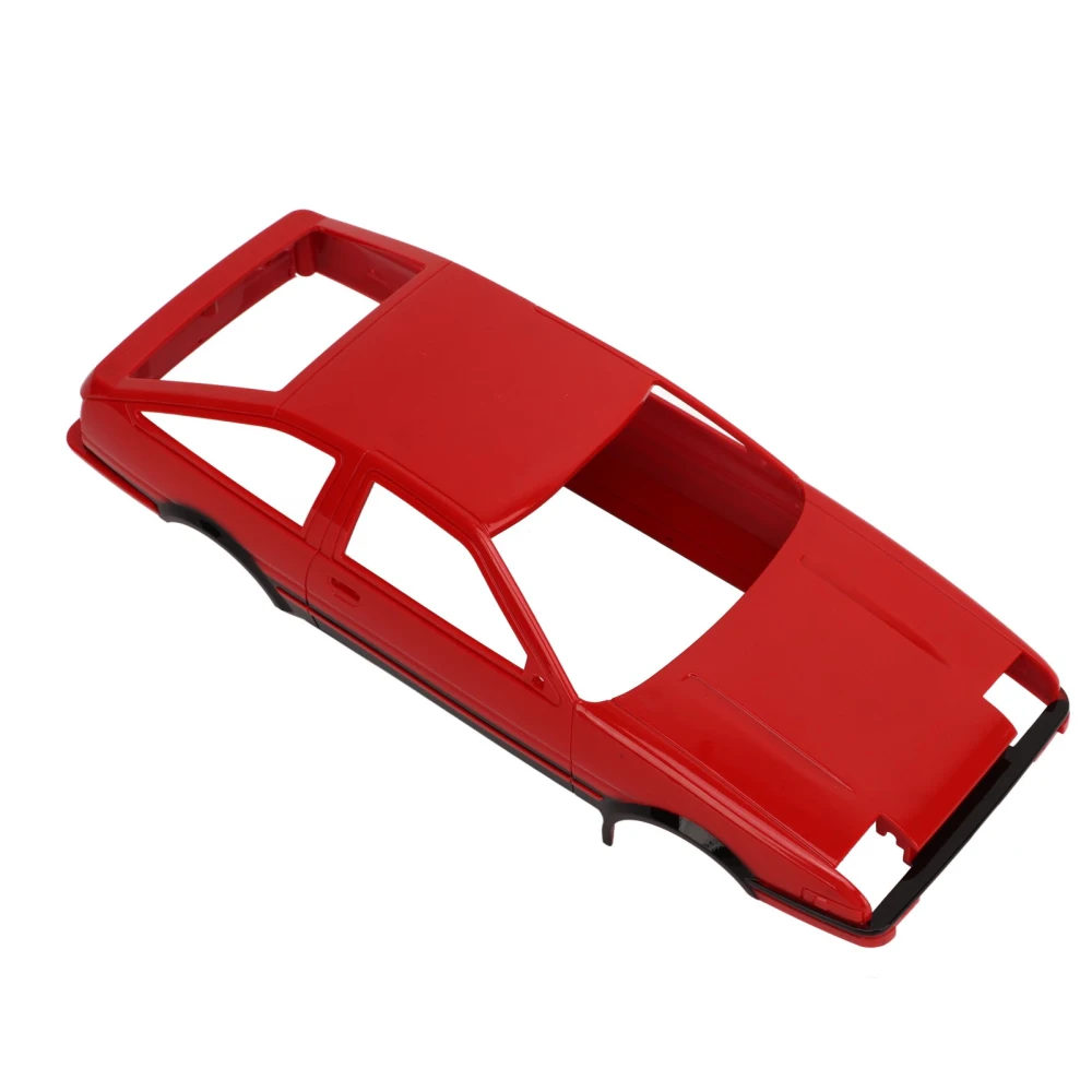 RC Car Shell Body Cover Plastic Body Shell Accessories Spare Parts for AE86P 1:18 Remote Control Car Red