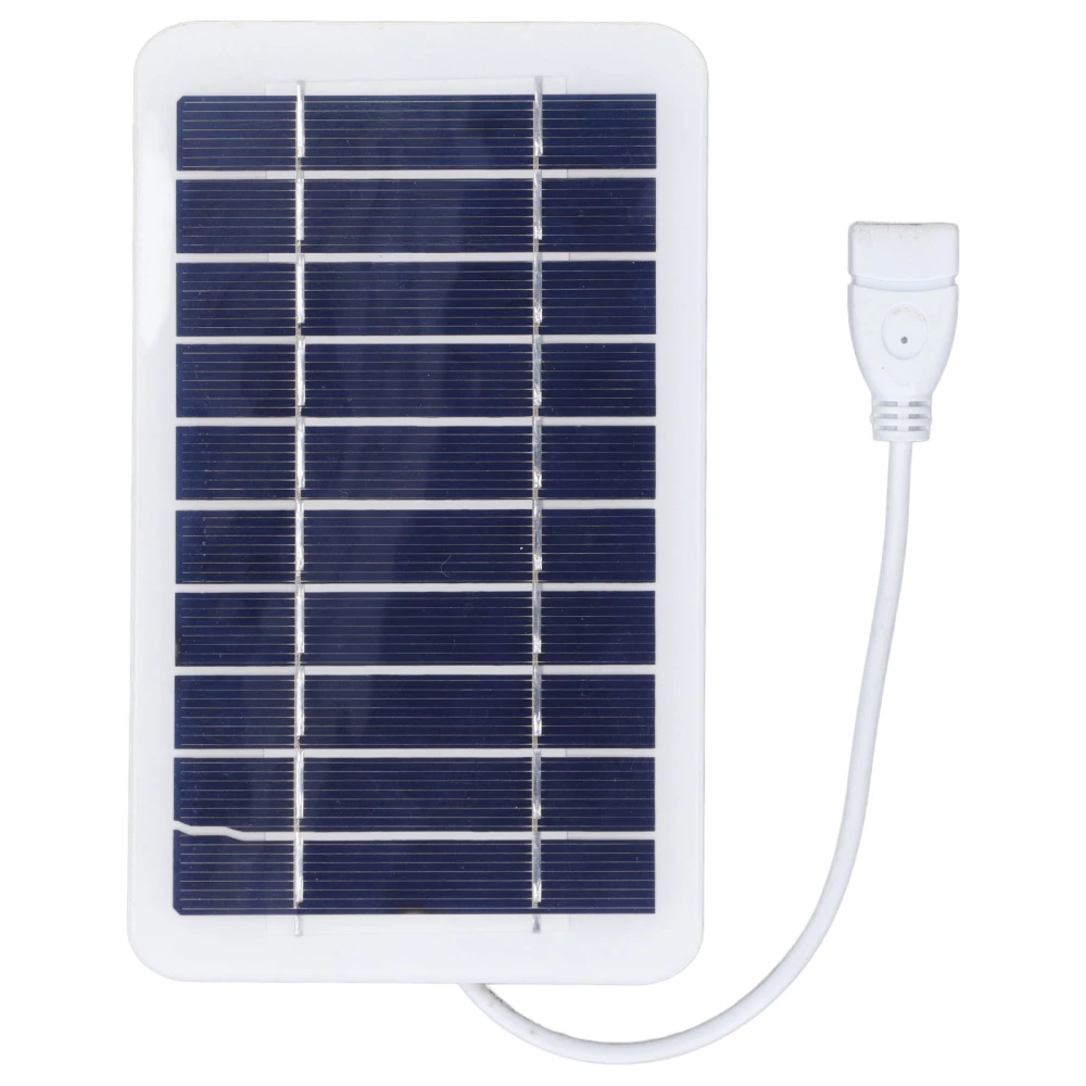 Solar Panel Portable Outdoor Solar Panel Charger for Camera Cell Phone Mobile Power Pack 2W 5V