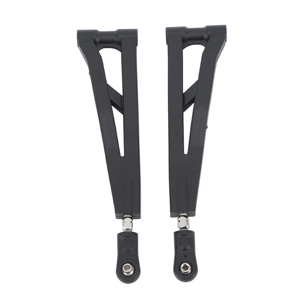 2PCS RC Front Upper Suspension Arm Plastic Steel Front Upper Swing Arm Accessory for ZD Racing 9021 08423 1/8 RC Car Black