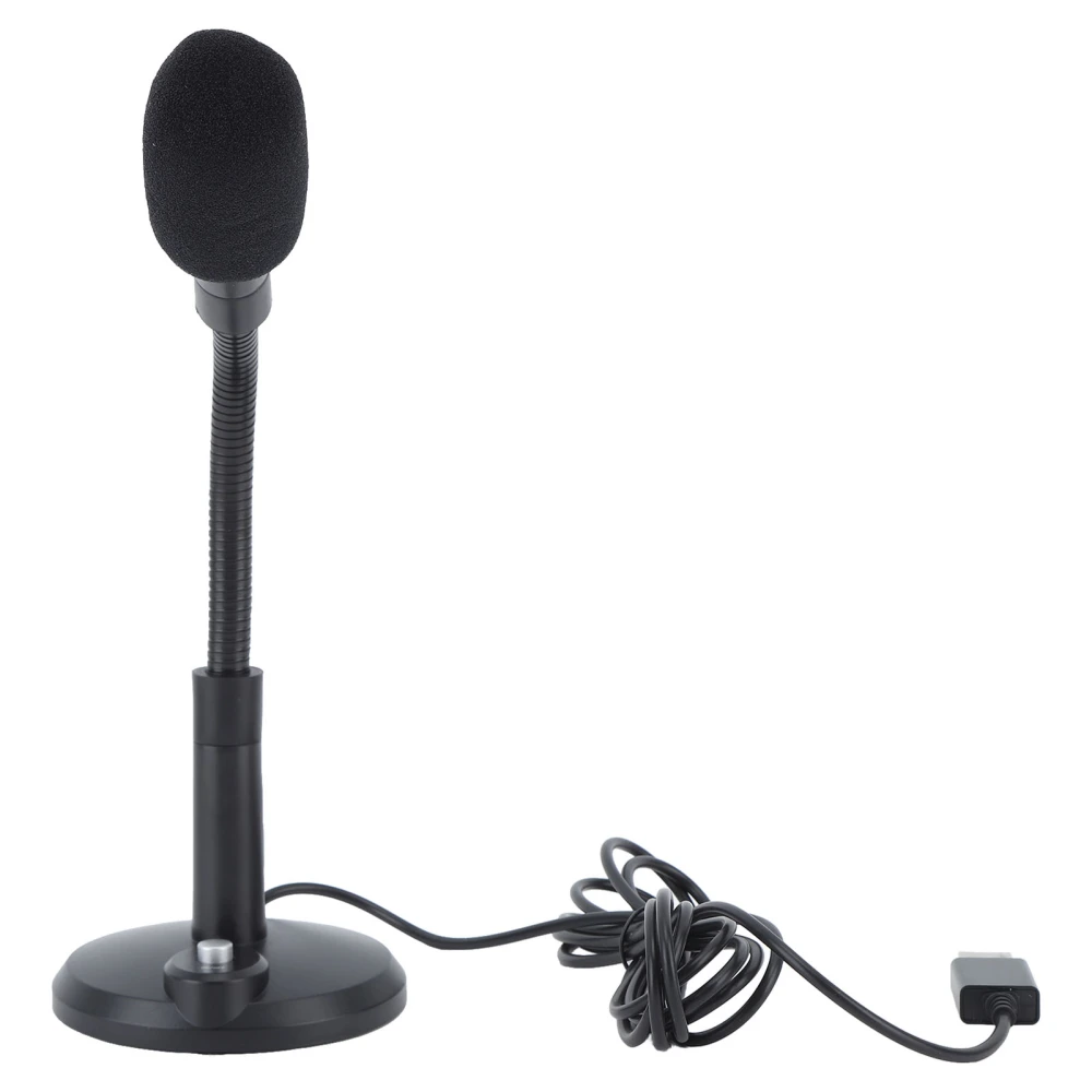 Wired Microphone 360 Degree Directional Pickup High Sensitivity Clear Voice Desktop Computer PC Microphone USB