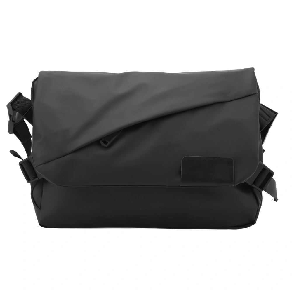 Outdoor Men's Simple Cross Bag Black Fashion Shoulder Men's Bag Large Capacity Waterproof Bag