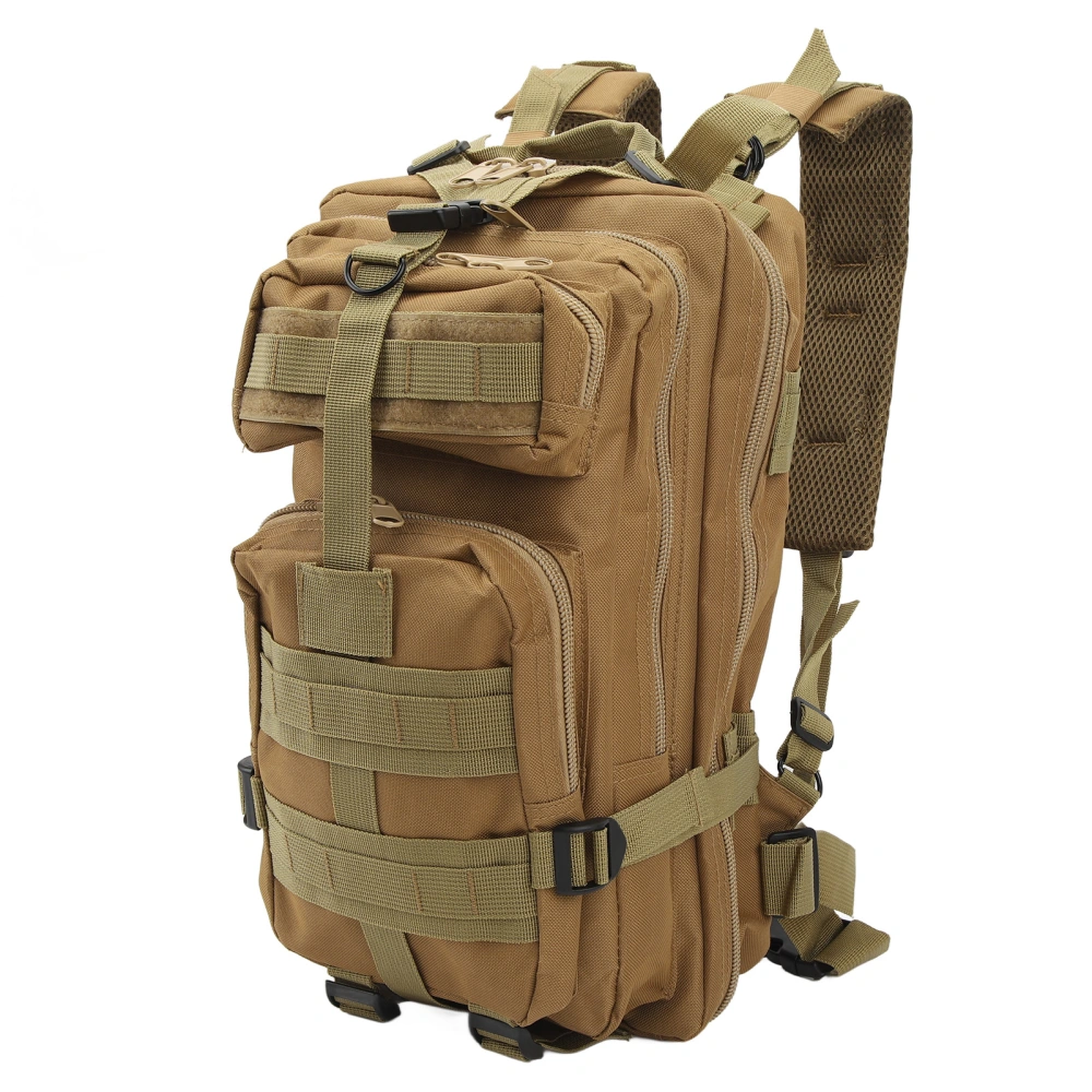 Outdoor Backpack Waterproof Foldable Portable Multipurpose Hiking Backpack for Camping Khaki