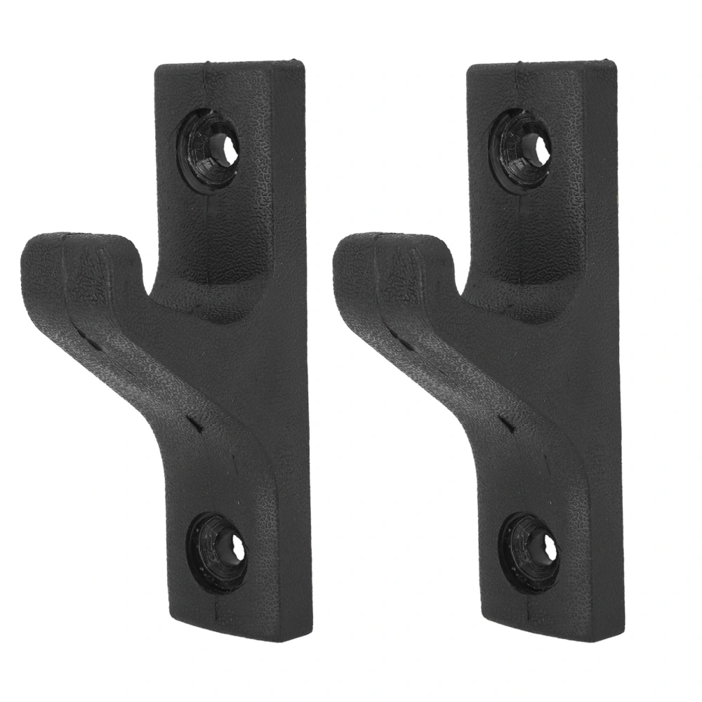 2pcs Barbell Holder Plastic Thickened Wall Mounted Barbell Rod Storage Rack for Fitness