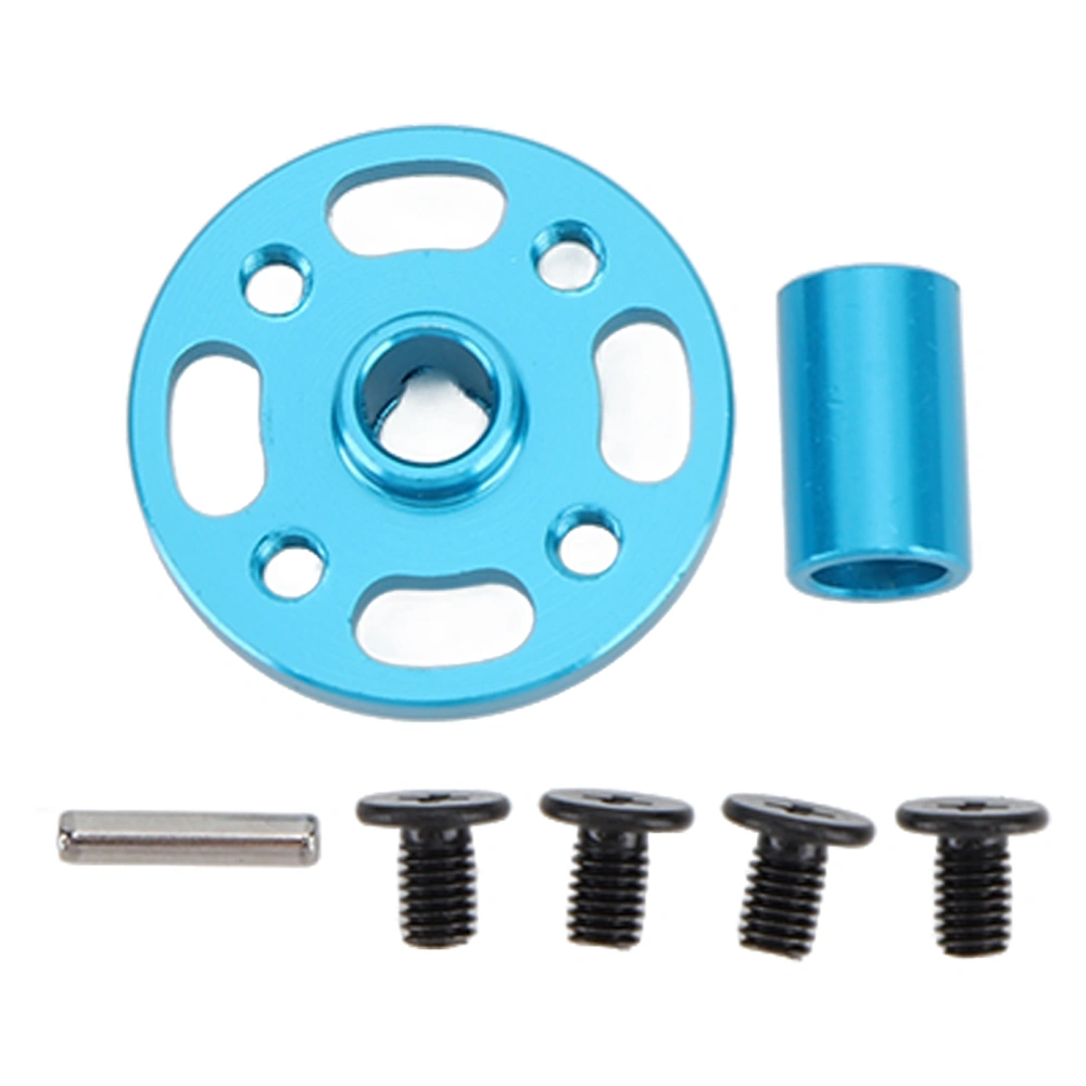 RC Gear Adaptor Set Aluminum Alloy Spur Gear Adaptor High Speed Metal Gear Set for Tamiya TT‑02