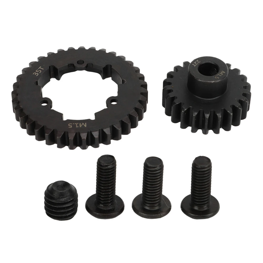 RC Car Gear Set Steel Motor Gear with 35T Spur Gear for TRAXXAS 6S 8S 1/5 Accessories 22T