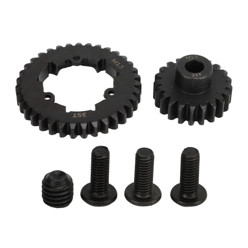 RC Car Gear Set Steel Motor Gear with 35T Spur Gear for TRAXXAS 6S 8S 1/5 Accessories 21T