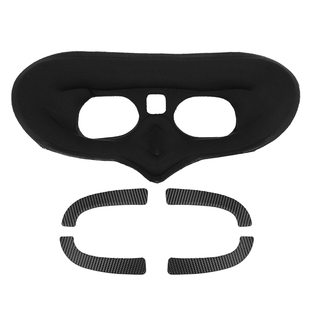 Black Eye Pad for Avata Goggles 2 Comfortable Face Plate Sponge Face Cusion Cover Non Slip Washable Face Padding