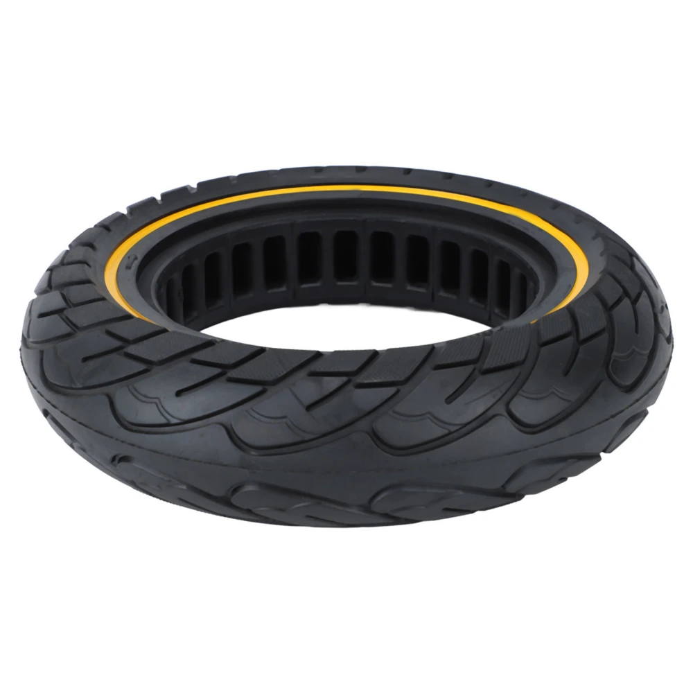 Electric Scooter Tire Solid Tire Stretchable Anti Vibration Wire Honeycomb Tire for Electric Scooter Front Rear Wheels 10x2.5