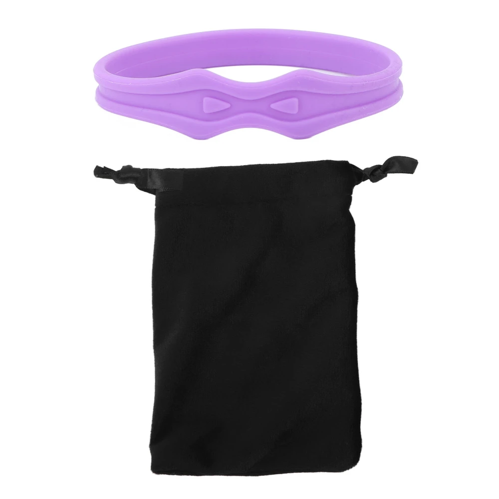 Patella Knee Strap Silicone Tendon Support Belt Promote Recovery for Basketball Football Purple