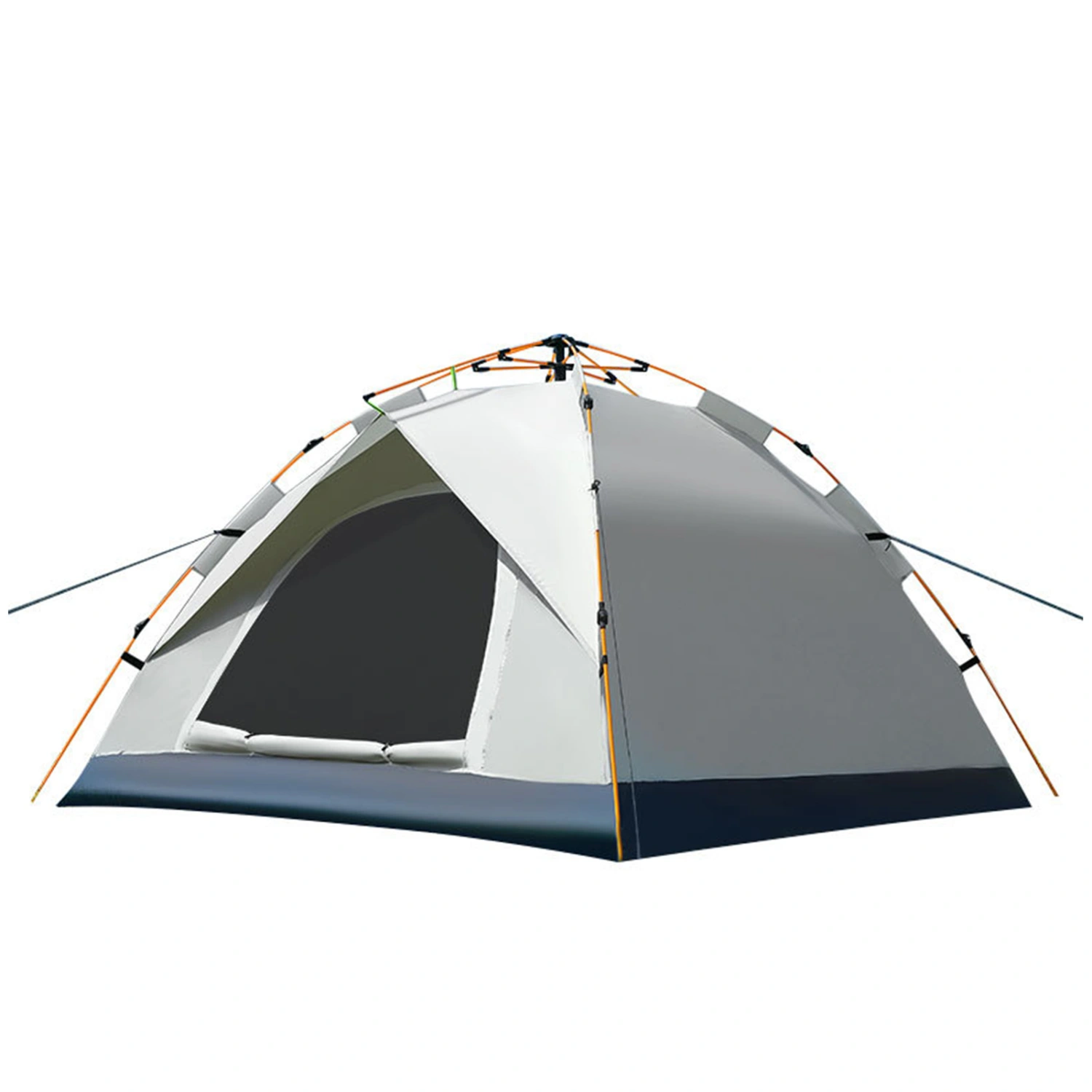 Fully Automatic Tent Glass Fiber Oxford Cloth Two Doors Fine Net Sunscreen Protection Tent for Picnic Camping 3-4 People