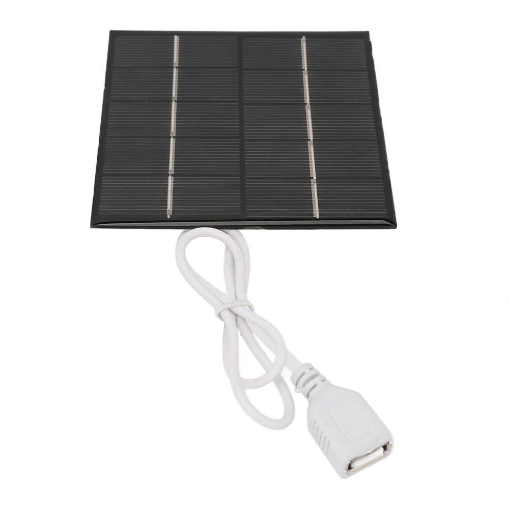 1.2W 5V Mini USB Solar Panel Portable Lightweight Polycrystalline Silicon Small Solar Panel for Mobile Phone