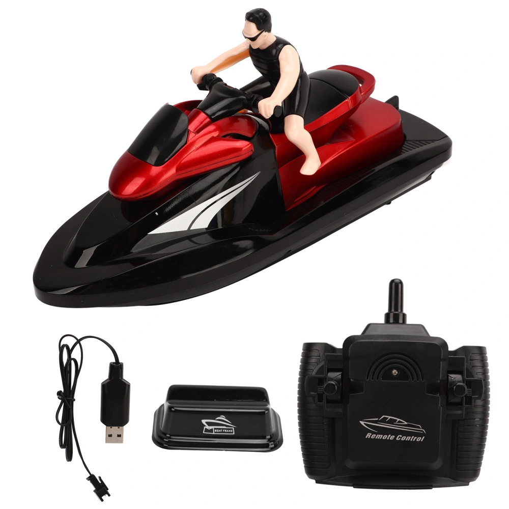 RC Boat Remote Control Boat for Pools Lakes Fast RC Boats for Kids with 4 Channel 2.4GHZ Remote Control