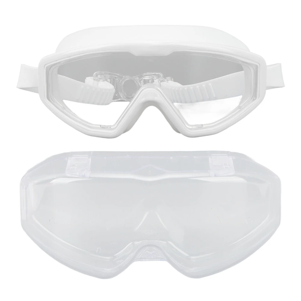 Outdoor Children Swimming Goggles Swim Goggles HD Anti Fog Waterproof Kids Diving Glasses for Girls Boys White