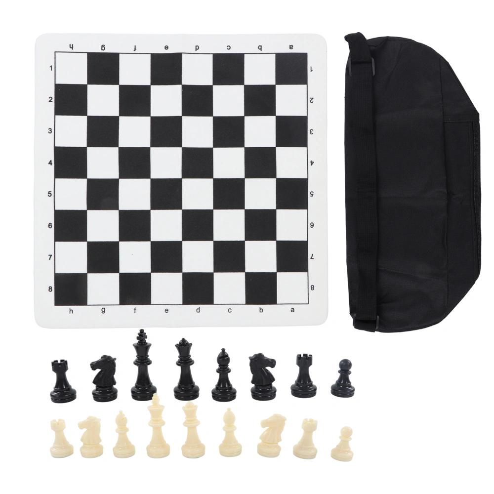 Chess Game Board Set Portable Travel Chess Board Game Set for Kids Adults Beginners