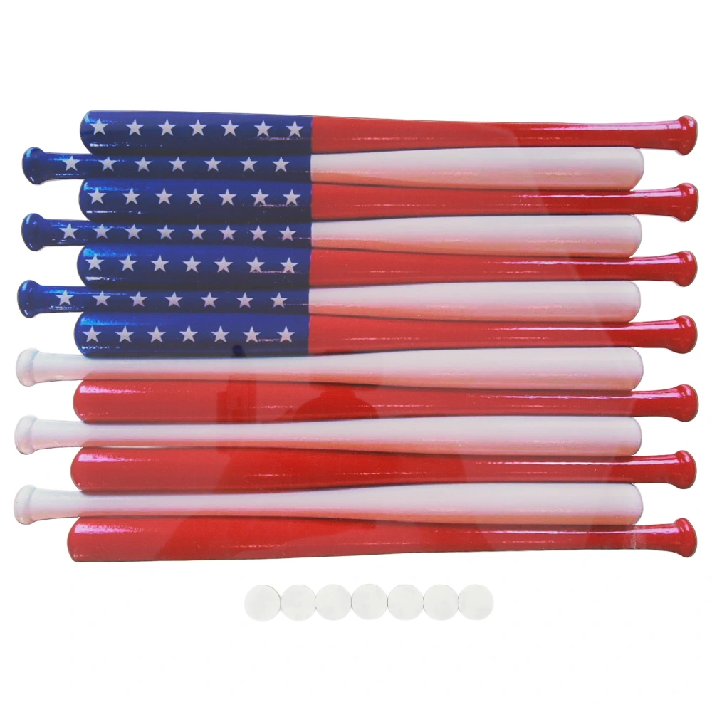 Independence Day Art Baseball Flag Home Decoration Flag Courtyard Decoration Independence Day Wall Hanging Art for Living Room Door Pendant Festival