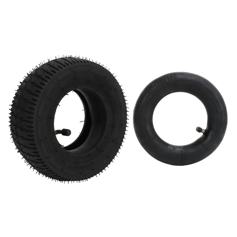 200x75 Outer Tyre Inner Tube Thickened Electric Scooter Rubber Tire Replacement Part