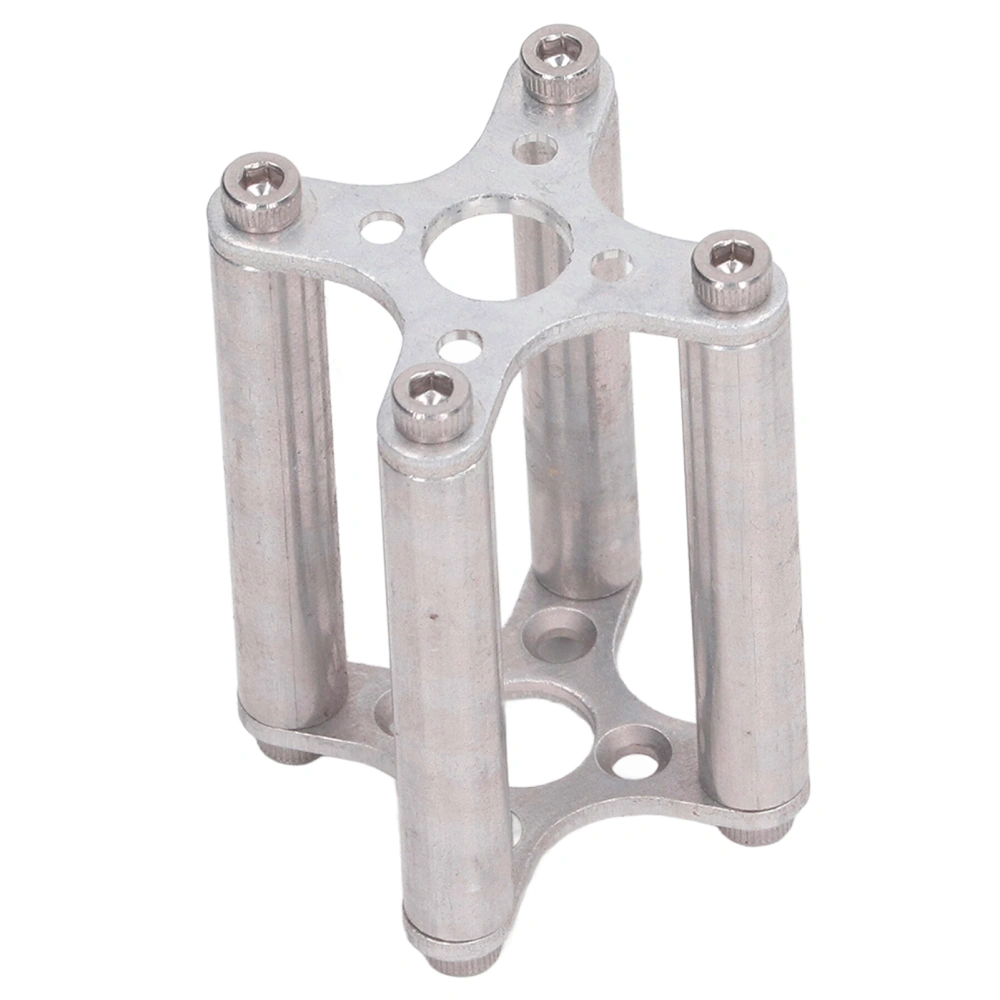 Brushless Motor Cross Mount Aluminum Alloy X Type Fixed Motor Mount Cross Holder for Replacement Silver for 4045