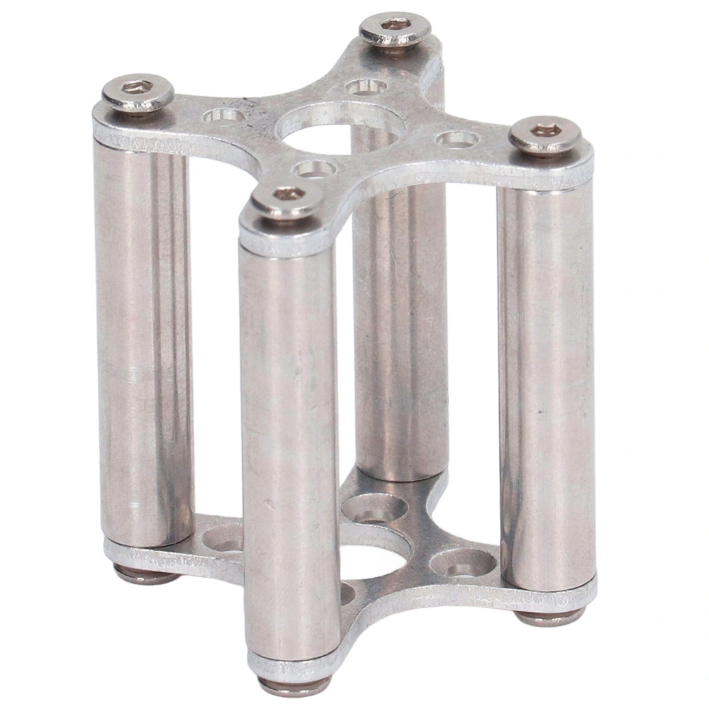 Brushless Motor Cross Mount Aluminum Alloy X Type Fixed Motor Mount Cross Holder for Replacement Silver for 4035