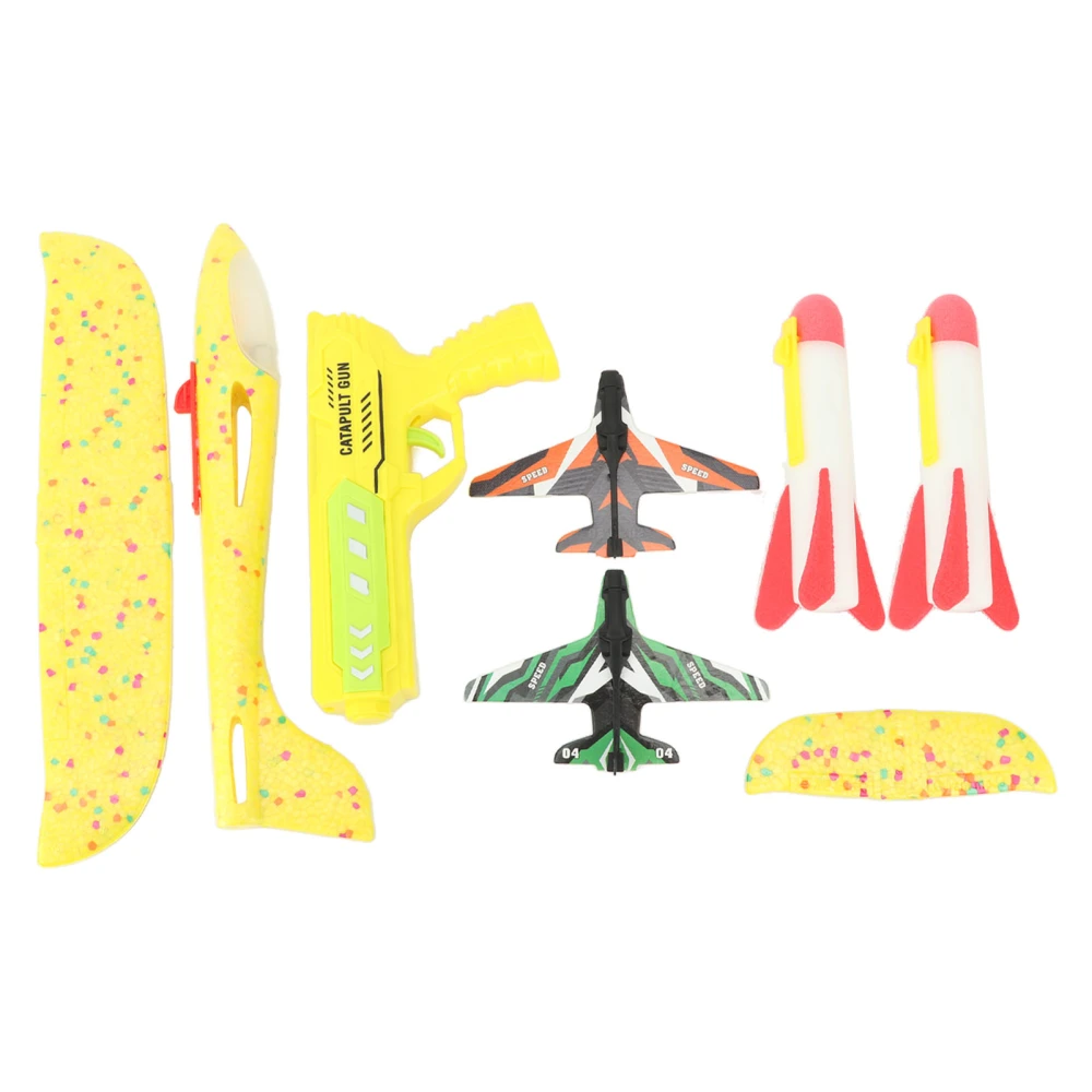 Airplane Launcher Toy Plastic and Foam 480MAH Anti Falling Flight Mode Catapult Plane Toy for Kids Between 3 and 12