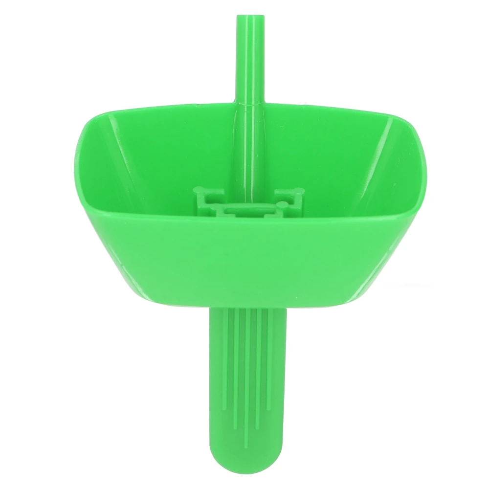 Ice Pop Holder ABS Drip Proof Frozen Treats Ice Cream Holder with Straw for Kids Children Green