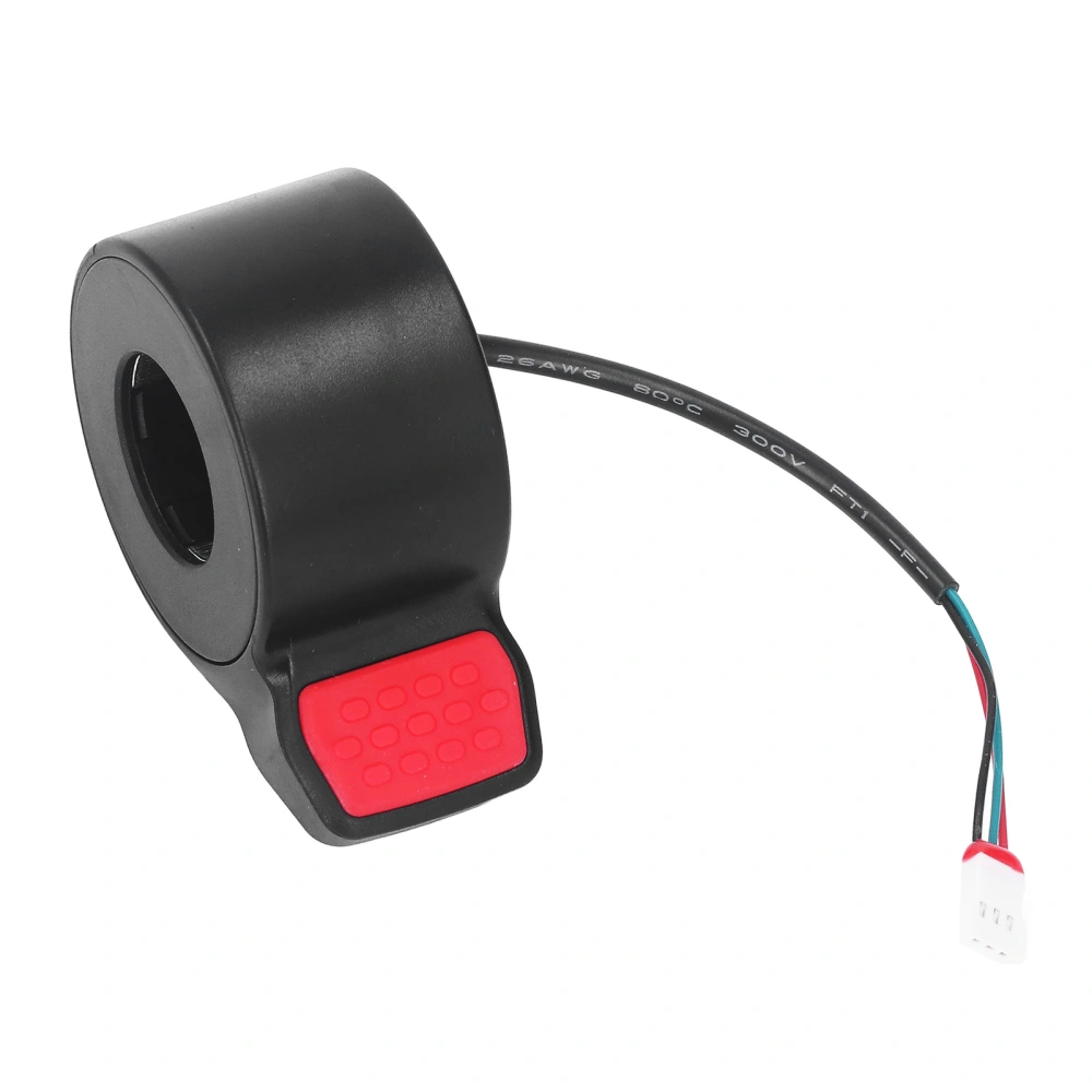 Electric Bike Thumb Throttle ABS Finger Throttle Thumb Accelerator Replacement Part for Electric Scooter