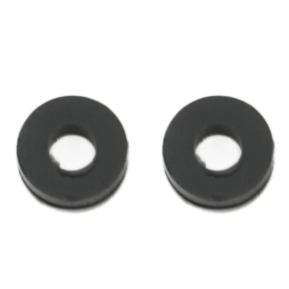 2pcs RC Helicopter Rubber Rings RC Aircraft Horizontal Shaft Rubber Ring Replacement for K200 Black