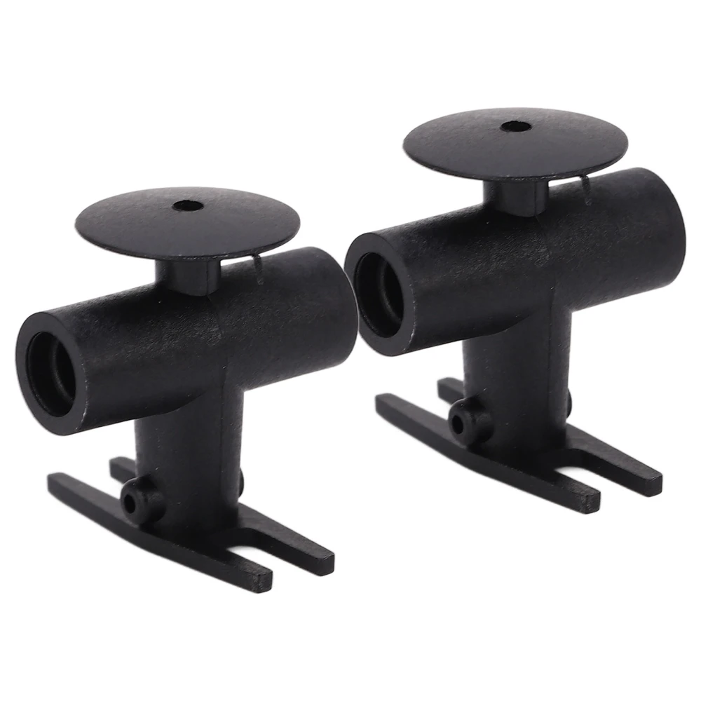 2PCS Rotor Head for K200 RC Helicopter Rotor Head Spare Parts Accessories for Replacement Black