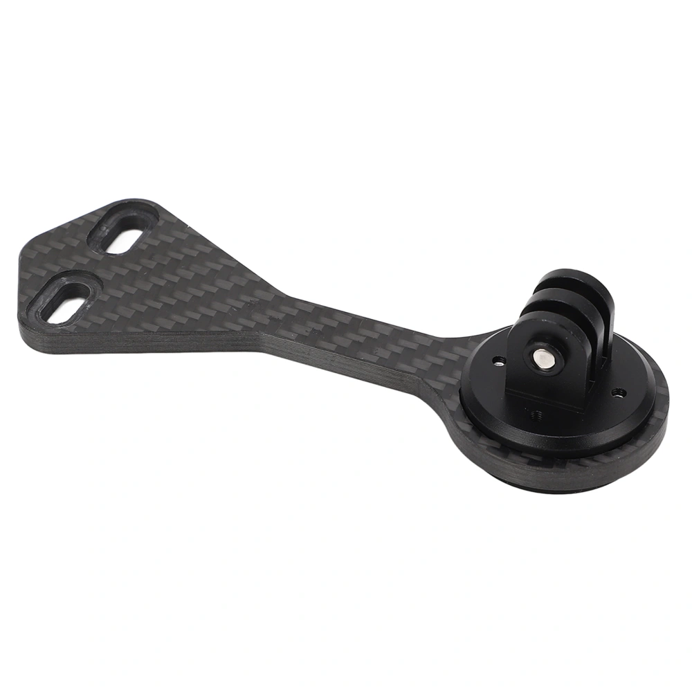 Out Front Stem Mount Carbon Fiber Lightweight Handlebar Cycling Computer Bike Mount for GARMIN for IGPS