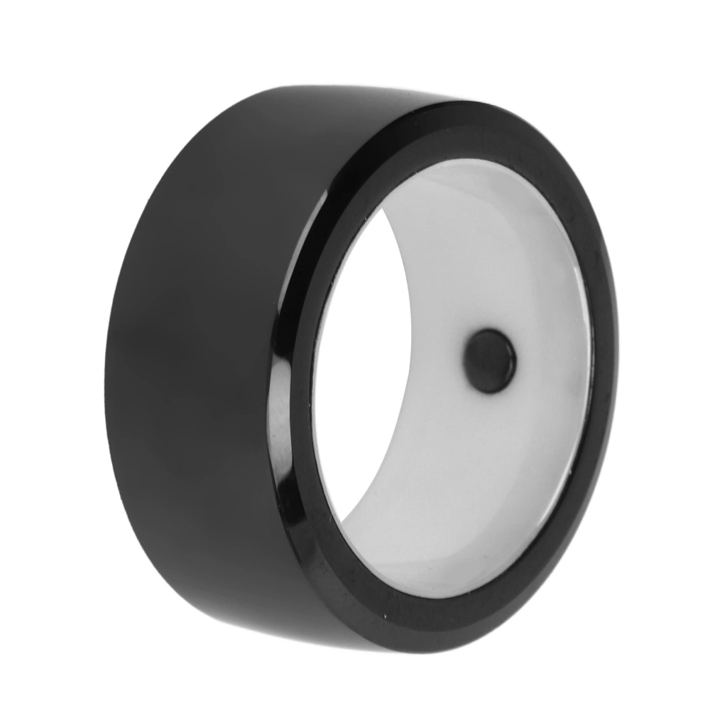 R5 NFC Smart Ring Ceramic Multifunctional Intelligent Wearable Universal Sensing NFC Ring 128GB for Mobile Phone L