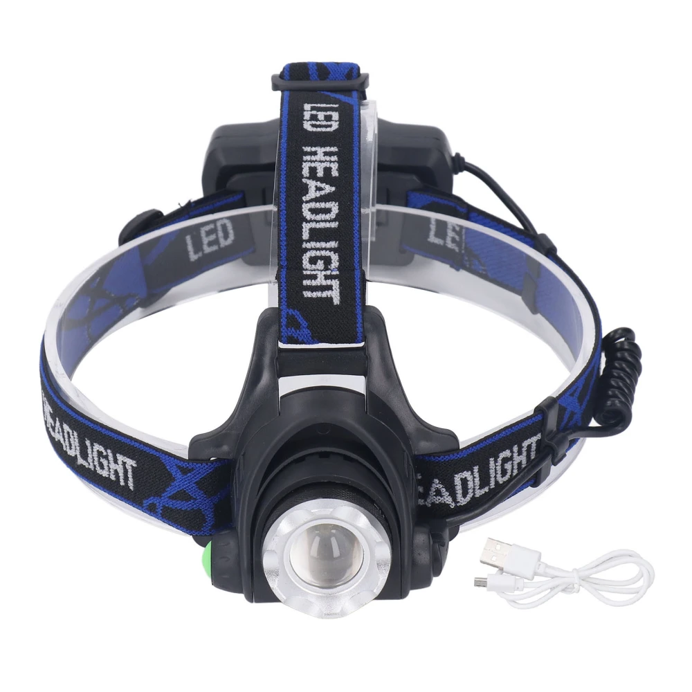 LED Headlamp High Brightness Head Lamp Working Light Adjustable 3 Modes Waterproof for Outdoor