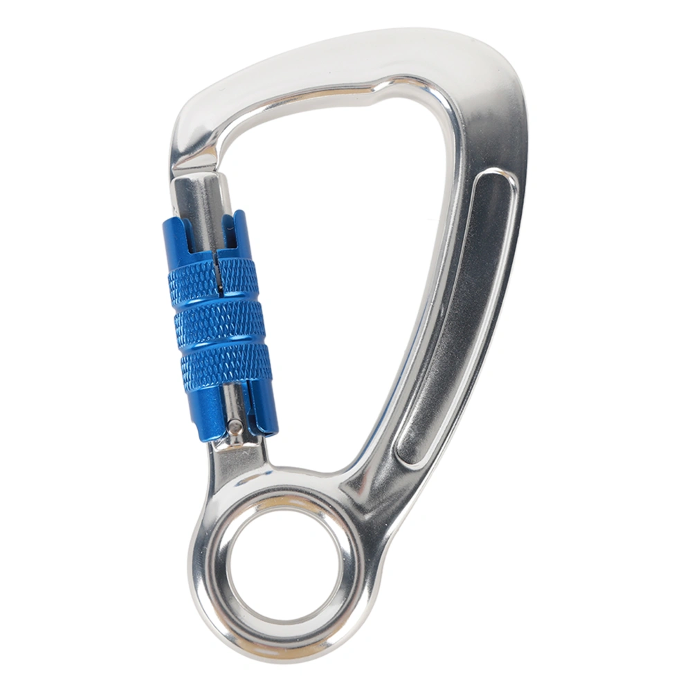 Climbing Carabiner Auto Lock Safe Large Opening 30KN Captive Eye Carabiner for Mountaineering High Altitude Work