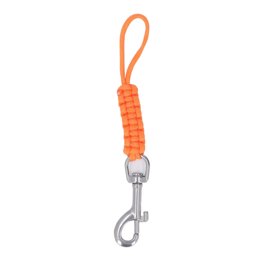 Diving Lanyard Multifunctional Underwater Camera Housing Carrying Lanyard with Quick Release Buckle for Underwater Photography Orange