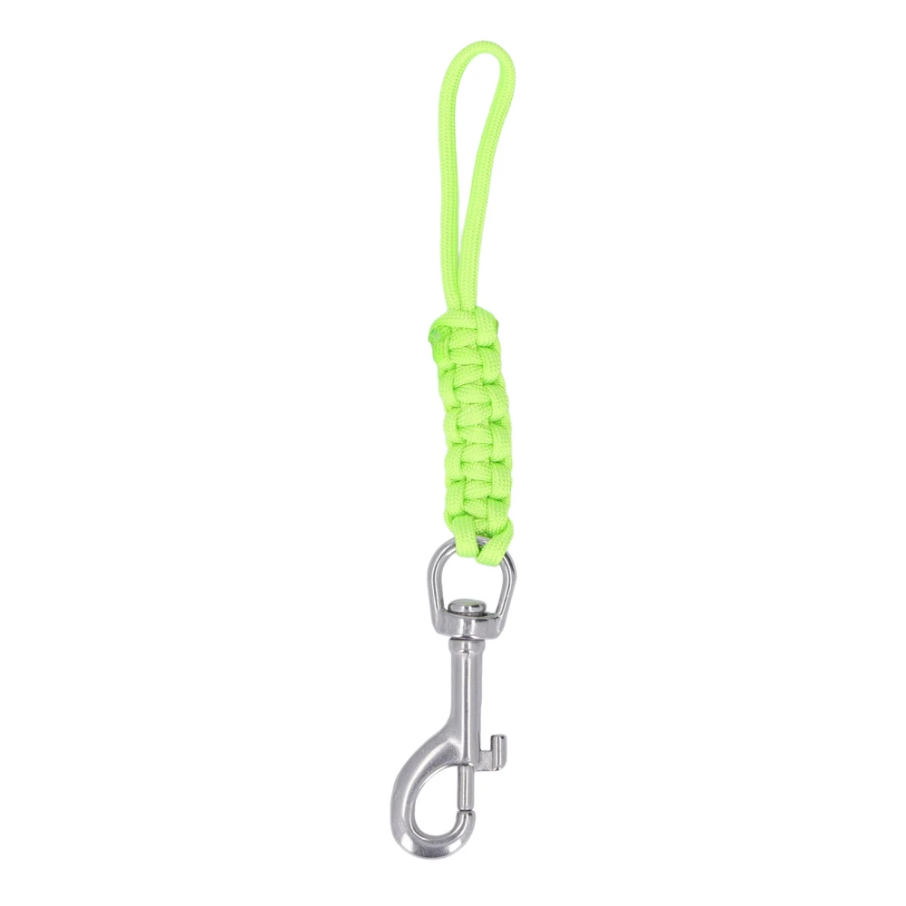 Diving Lanyard Multifunctional Underwater Camera Housing Carrying Lanyard with Quick Release Buckle for Underwater Photography Fluorescent Green