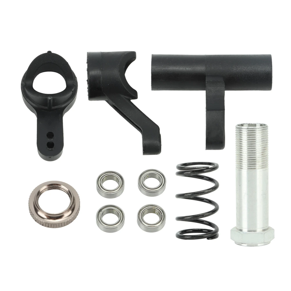 RC Steering Assembly Set Durable Wearproof Easy to Install RC Car Steering Set for ZD Racing 1/8 RC Cars