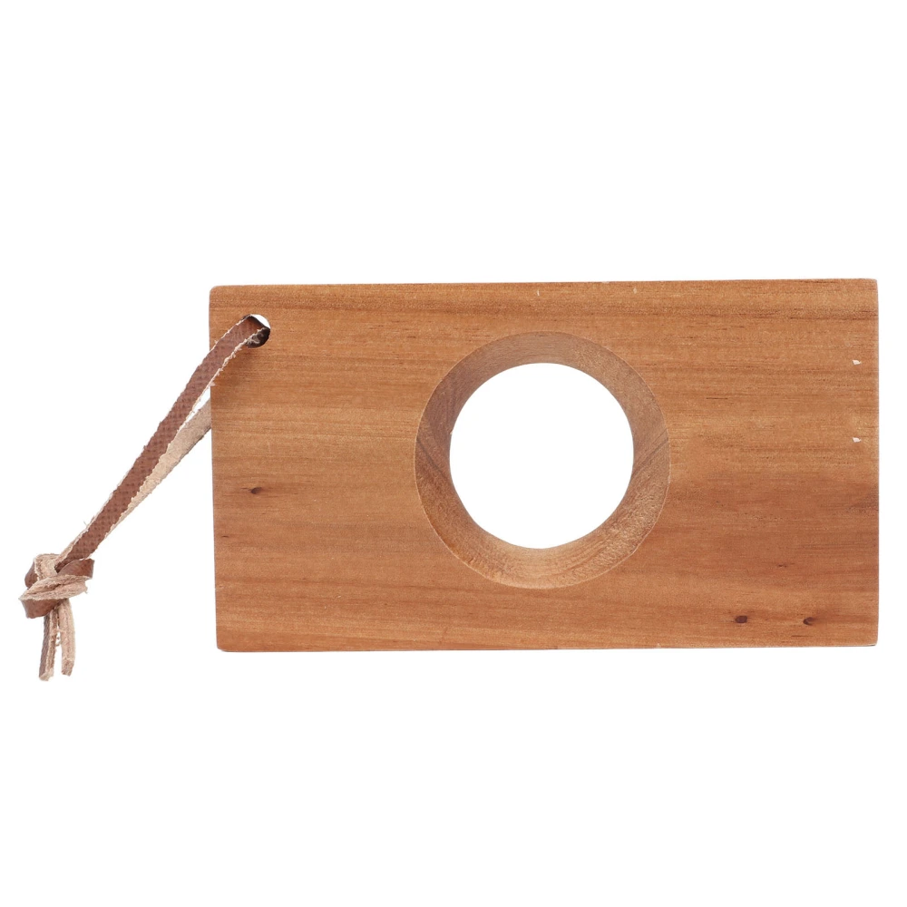 Coffee Dripper Stand Wood Odorless Stable Strong Coffee Dripper Bracket Cup Mat with Lanyard