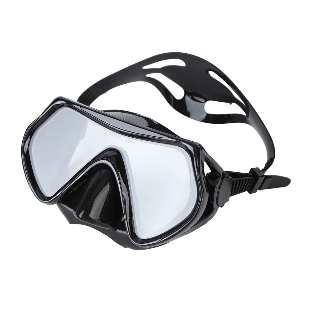 Diving Goggles for Adults Silicone Non Fog Snorkeling Outdoor Swimming Equipment Black