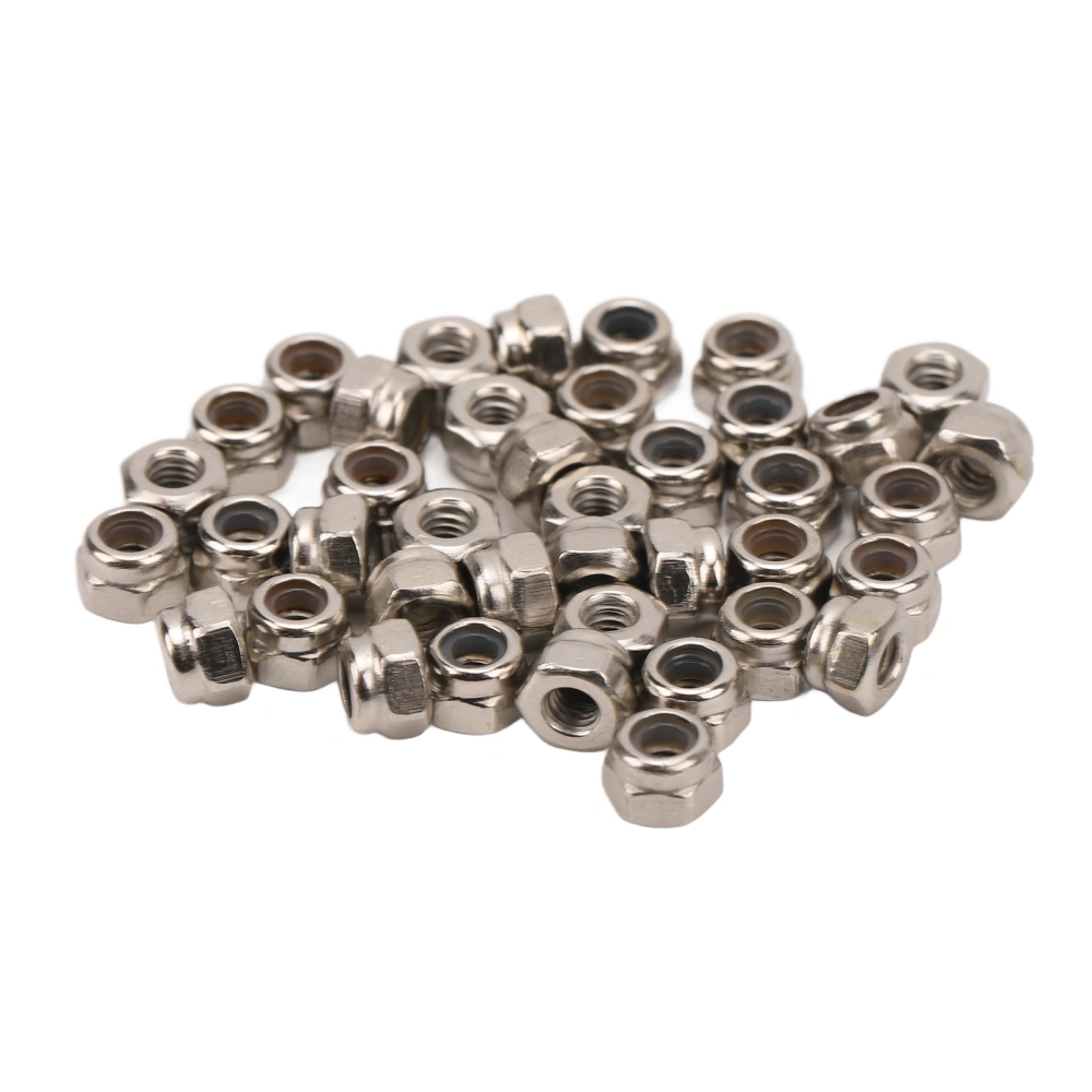 40Pcs RC Wheel Lock Nut Iron M2.5 Hex Accessory Set Kit for Traxxas 1/18 Climbing Car