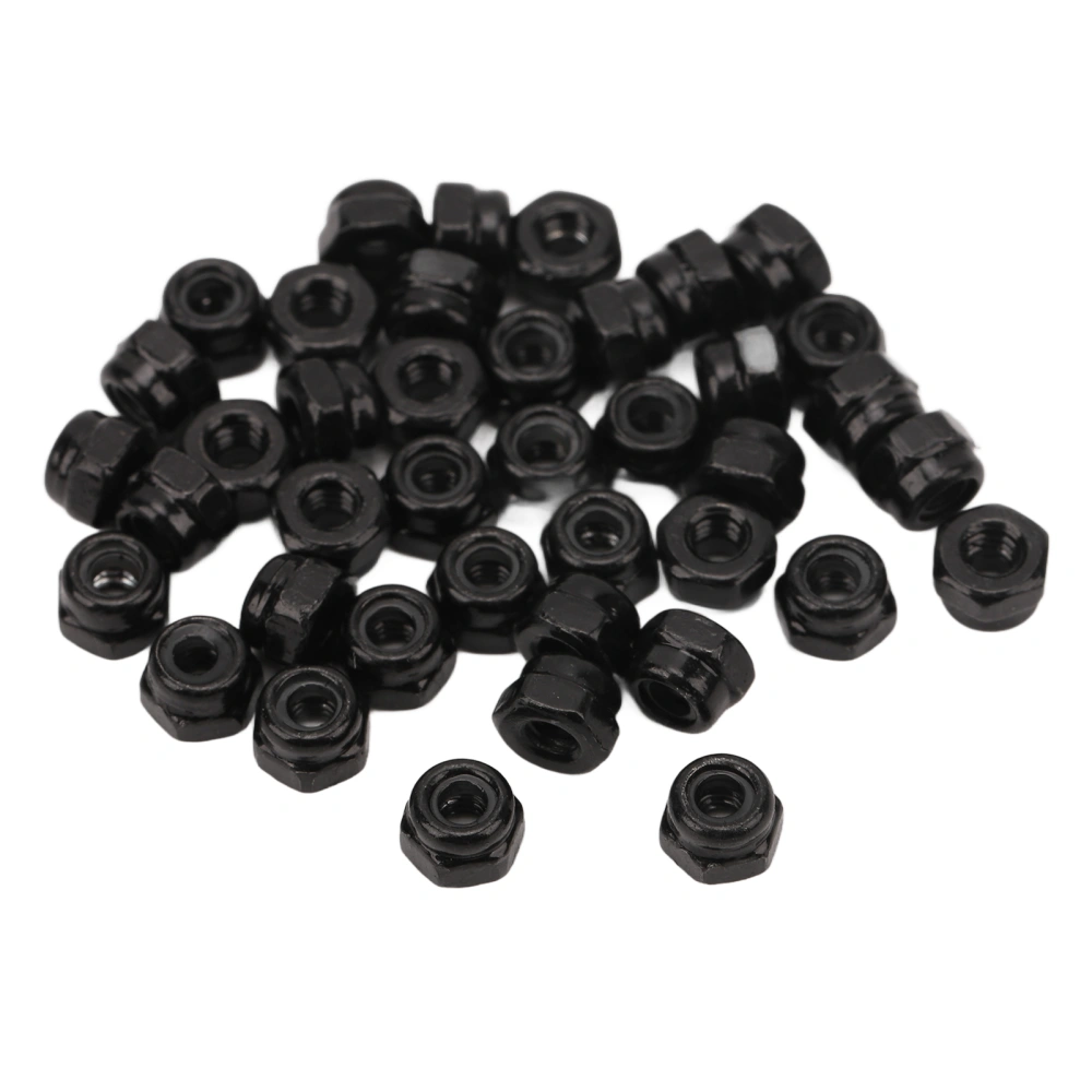 40Pcs RC Wheel Lock Nut Iron M2.5 Hex Accessory Set Kit for Traxxas 1/18 Climbing Car