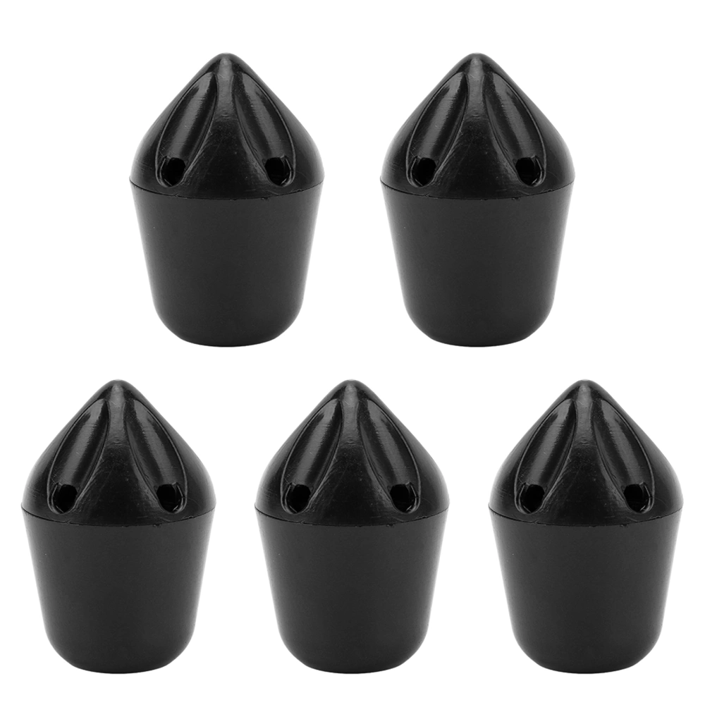 5Pcs Plastic Arrow Heads Whistle Arrowhead Archery Arrow Tip for Practice Competitions