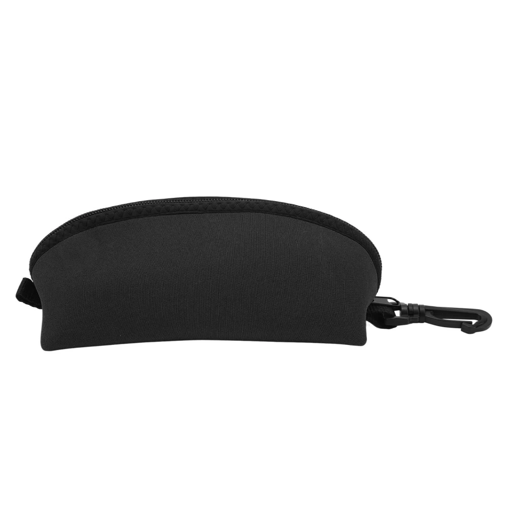 Diving Goggle Storage Bag Gadgets Gear Pouch Portable Dustproof Fall Resistant Neoprene for Sunglasses Glasses Black