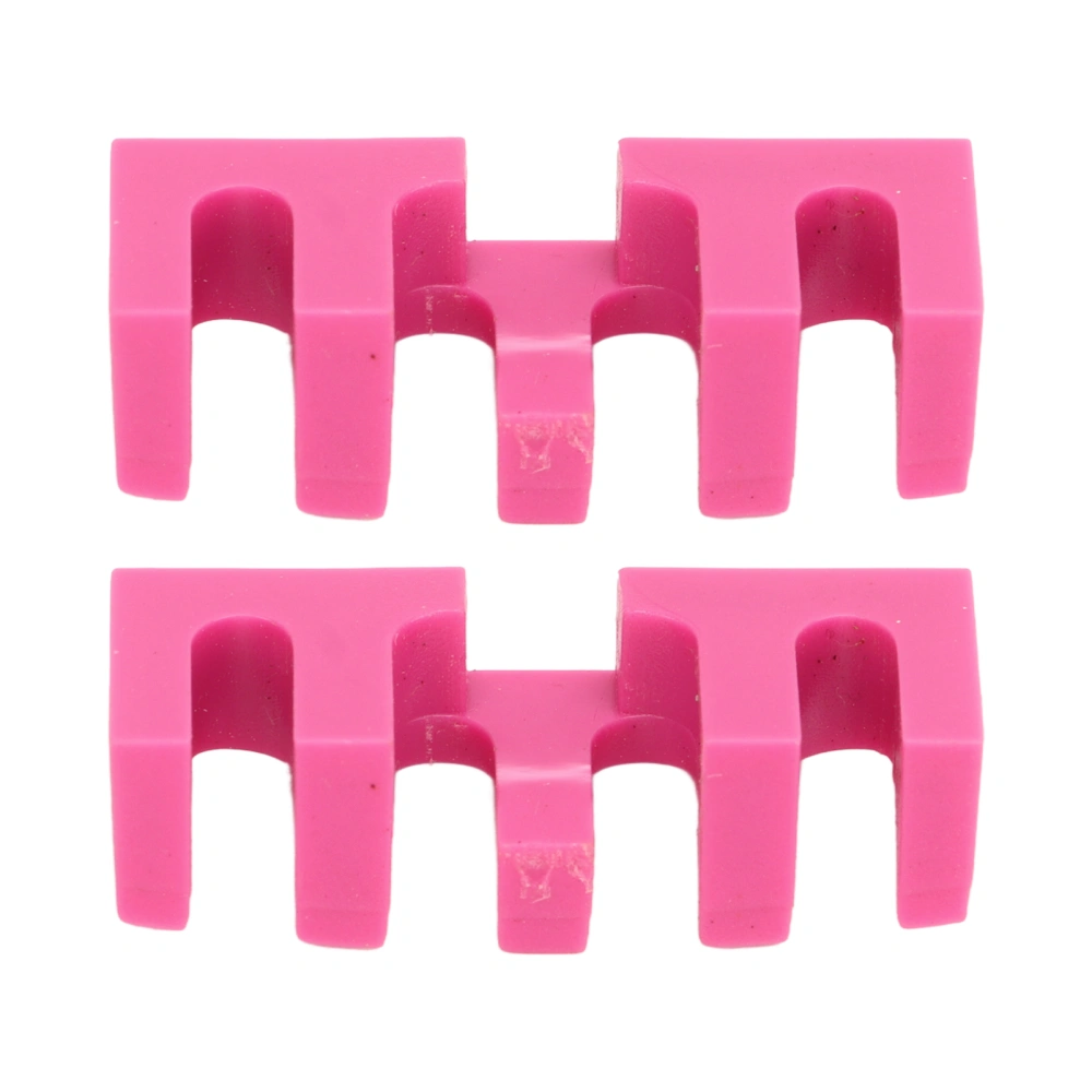 2PCS Badminton Stringing Racquet Load Spreader Embedded High Pounds Racket Load Adapter Protector Stringing Tool Pink