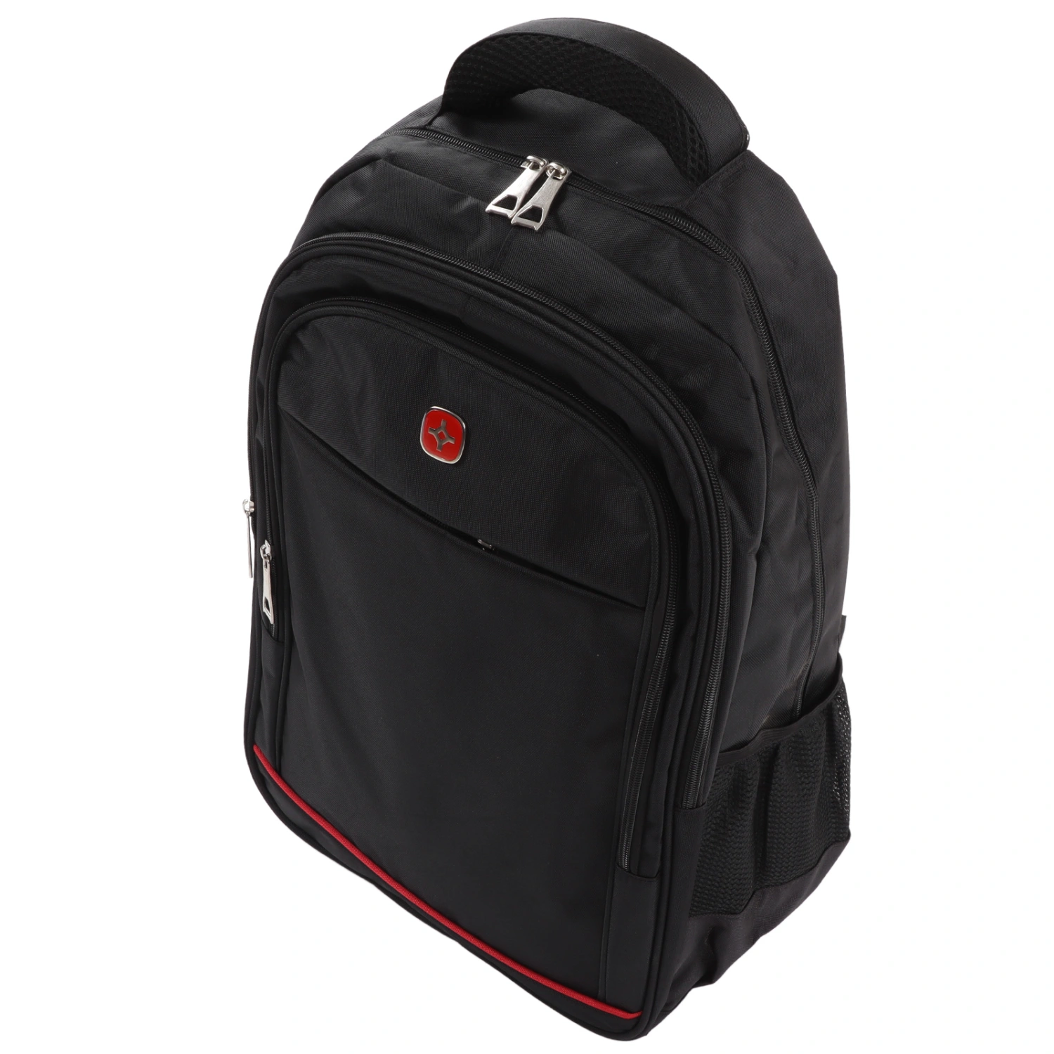 Business Men Backpack Waterproof Lightweight Oxford Cloth Large Capacity Travel Backpack for Laptop Cycling Black