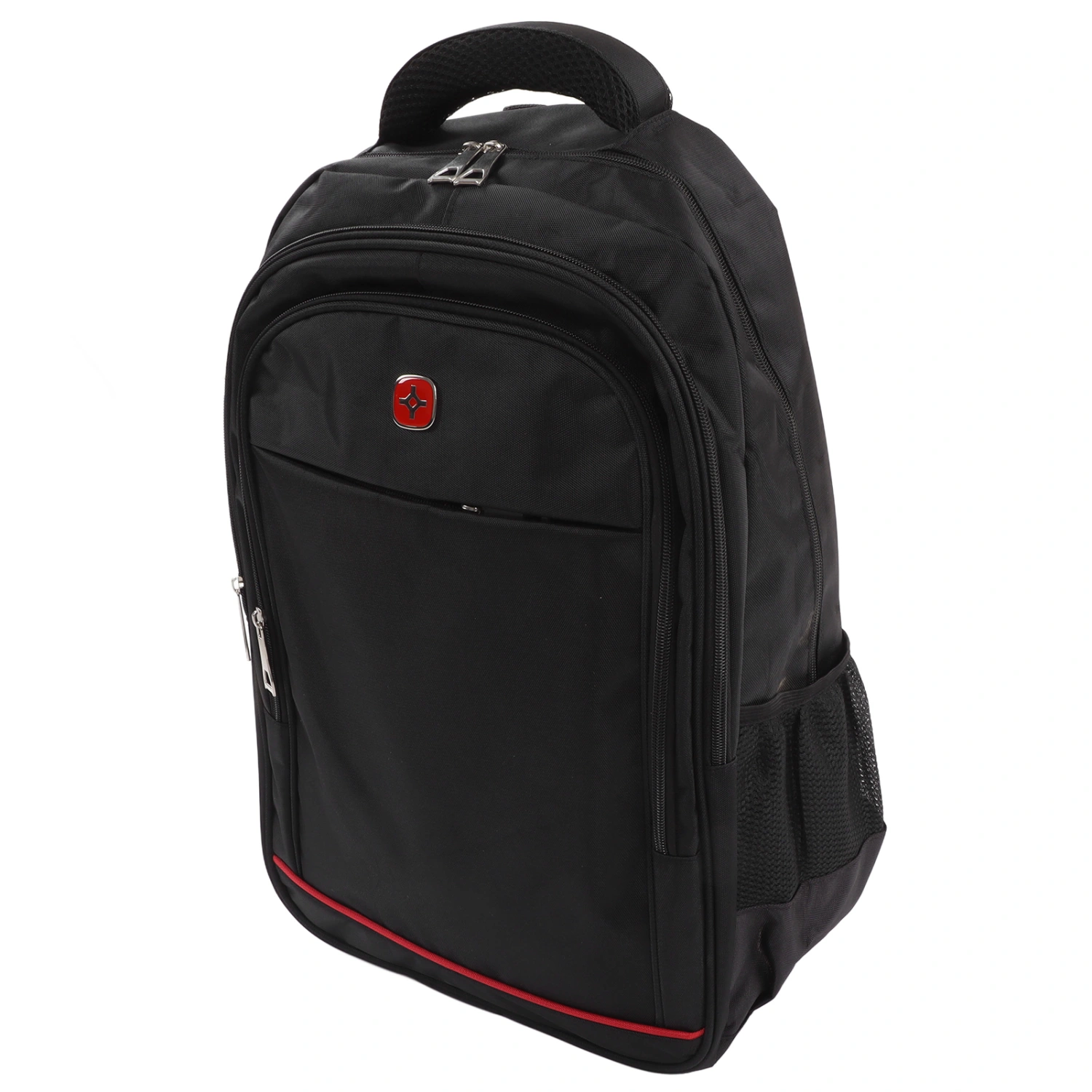 Business Men Backpack Waterproof Lightweight Oxford Cloth Large Capacity Travel Backpack for Laptop Cycling Black