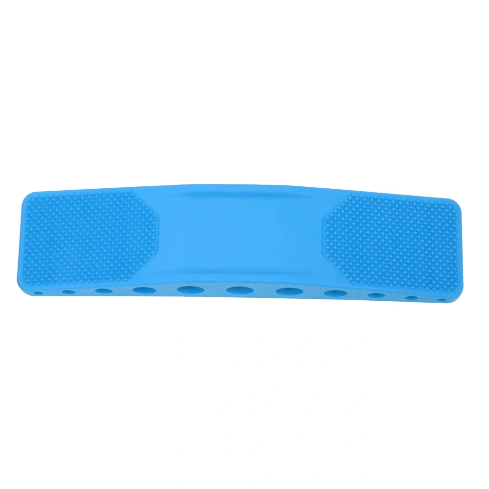 Horse Brush Shedding Grooming Massage Brush 6 in 1 Multifunction Horses Hair Removal Beauty Brush Blue