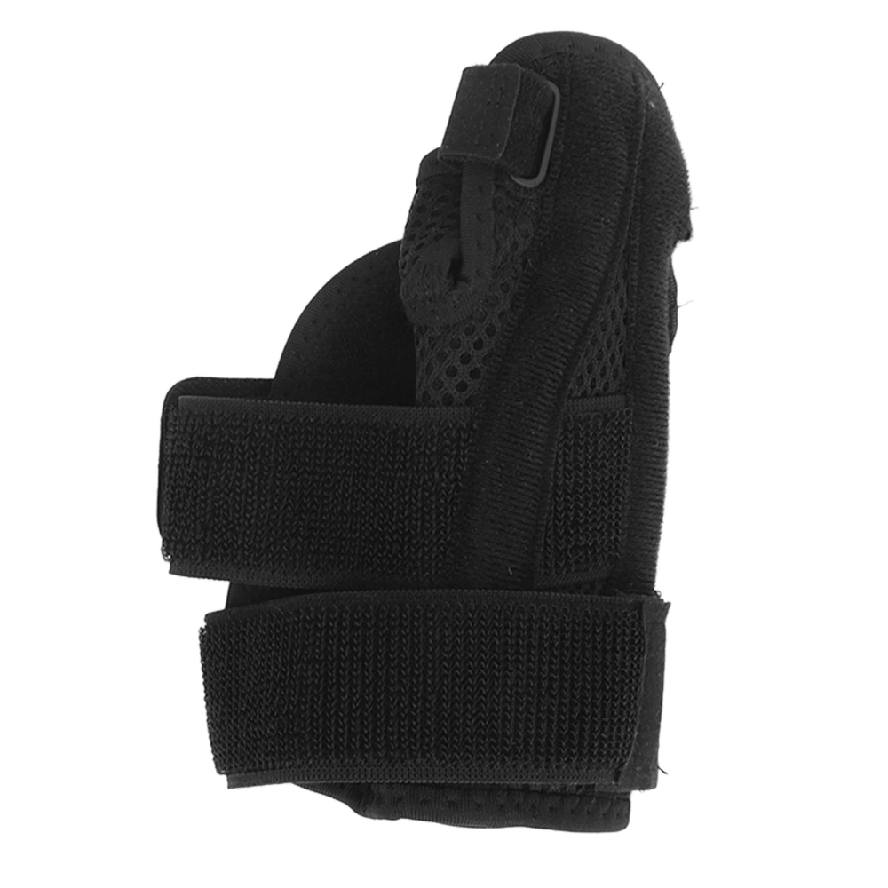 Black Wrist Brace Hand Finger Support Thumb Sprain Brace for Sprain Rehabilitation Right Left Universal