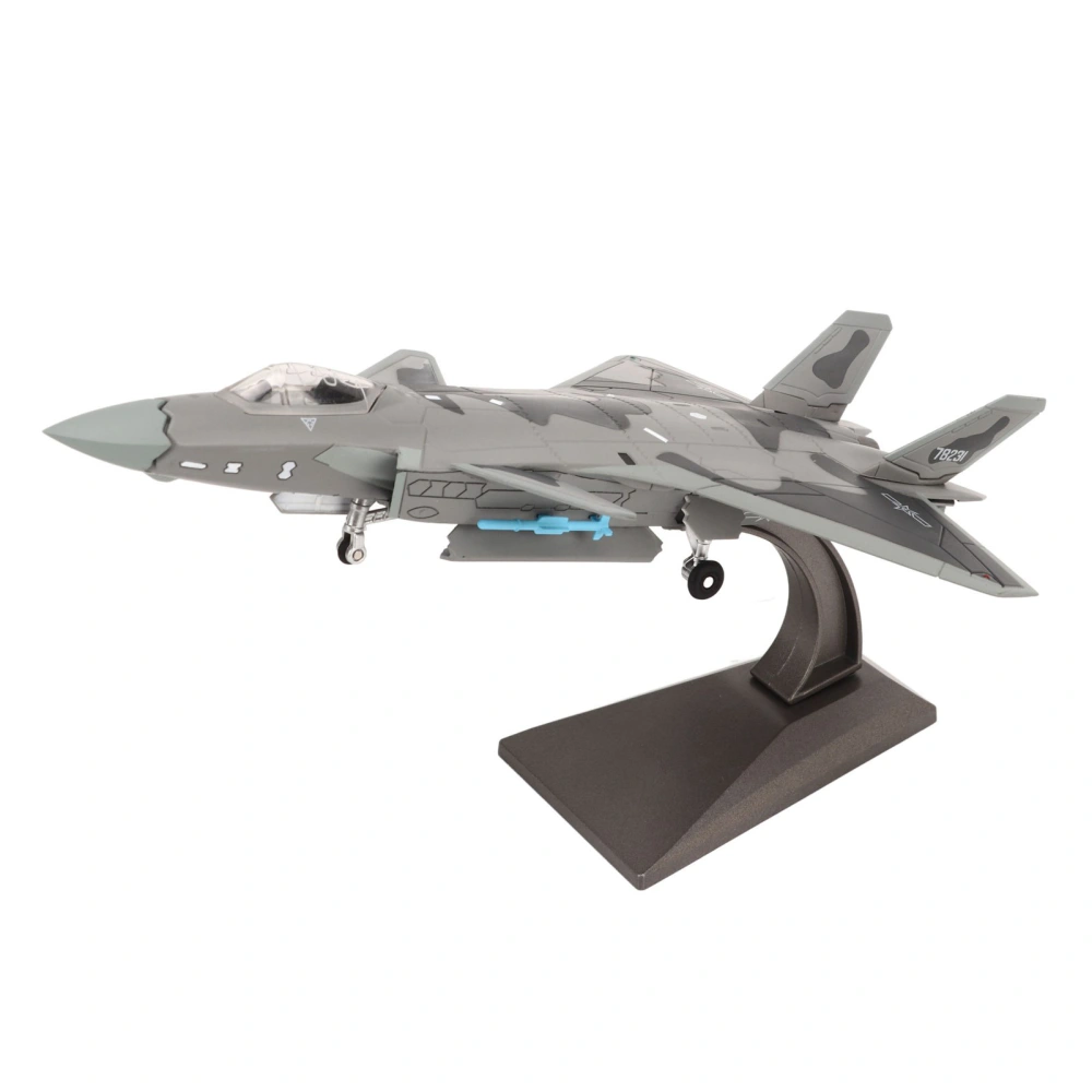 1:100 Aircraft Fighter Model Aluminum Alloy Static Model Simulation Aircraft Models for 14 Years Above Boys Girls Gifts