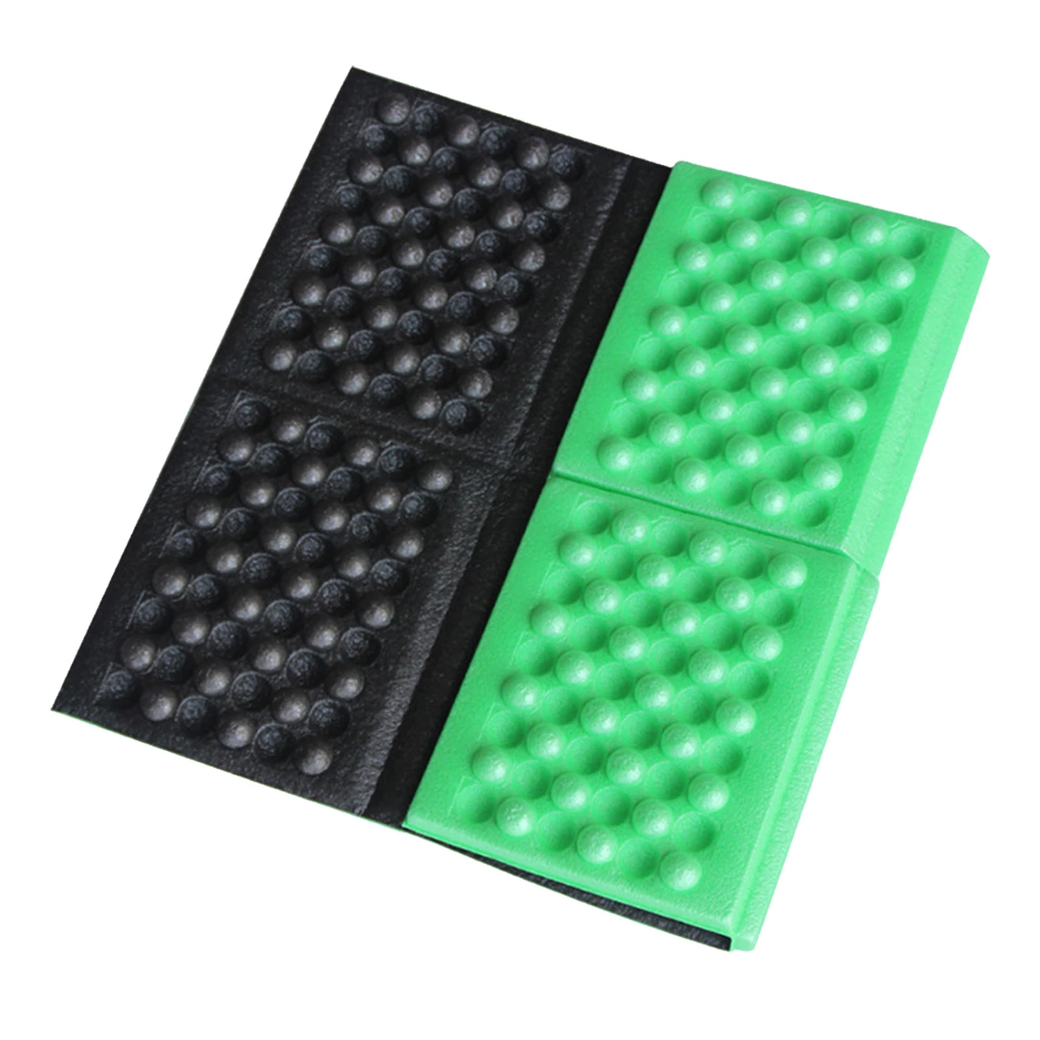 Outdoor Foldable Portable Foam Cushion Sitting Pad Beehive 6 Folding Foam Cushion Mat for Hiking Green 39x28.5x0.9cm/15.4x11.2x0.4in