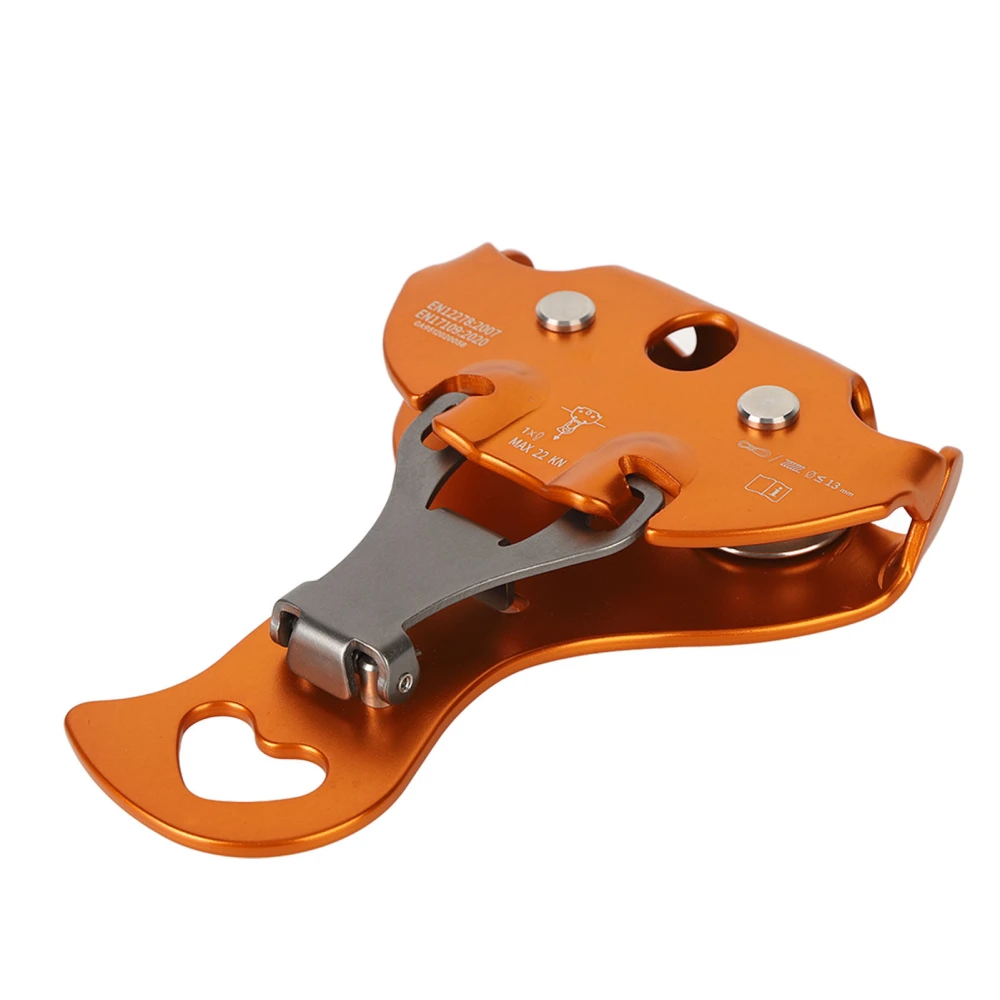 CA H9521 Climbing Pulley 22KN Climbing Bearing Pulley Light Weight Hitch Climber Pulley Equipment for Climbing Goods Transmission